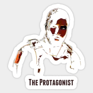 The Protagonist Sticker